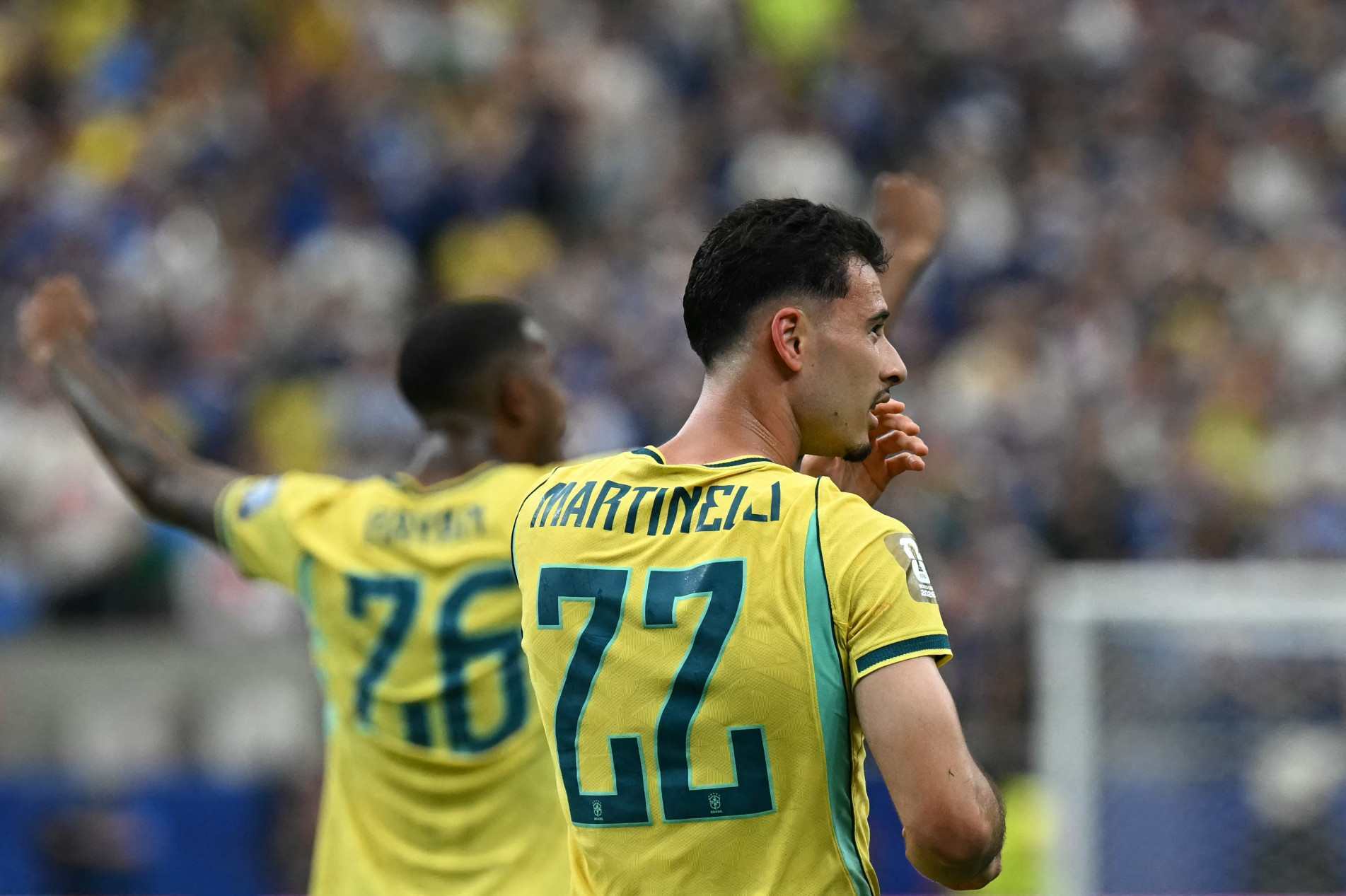 Gabriel Martinelli marcou o gol contra o Japão que classificou o Brasil para as oitavas 