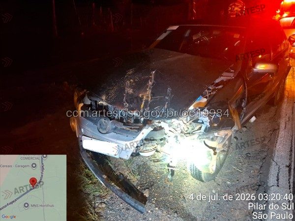 Carro perde o controle, invade a pista contrária e provoca sequência de colisões; motorista não resiste aos ferimentos 