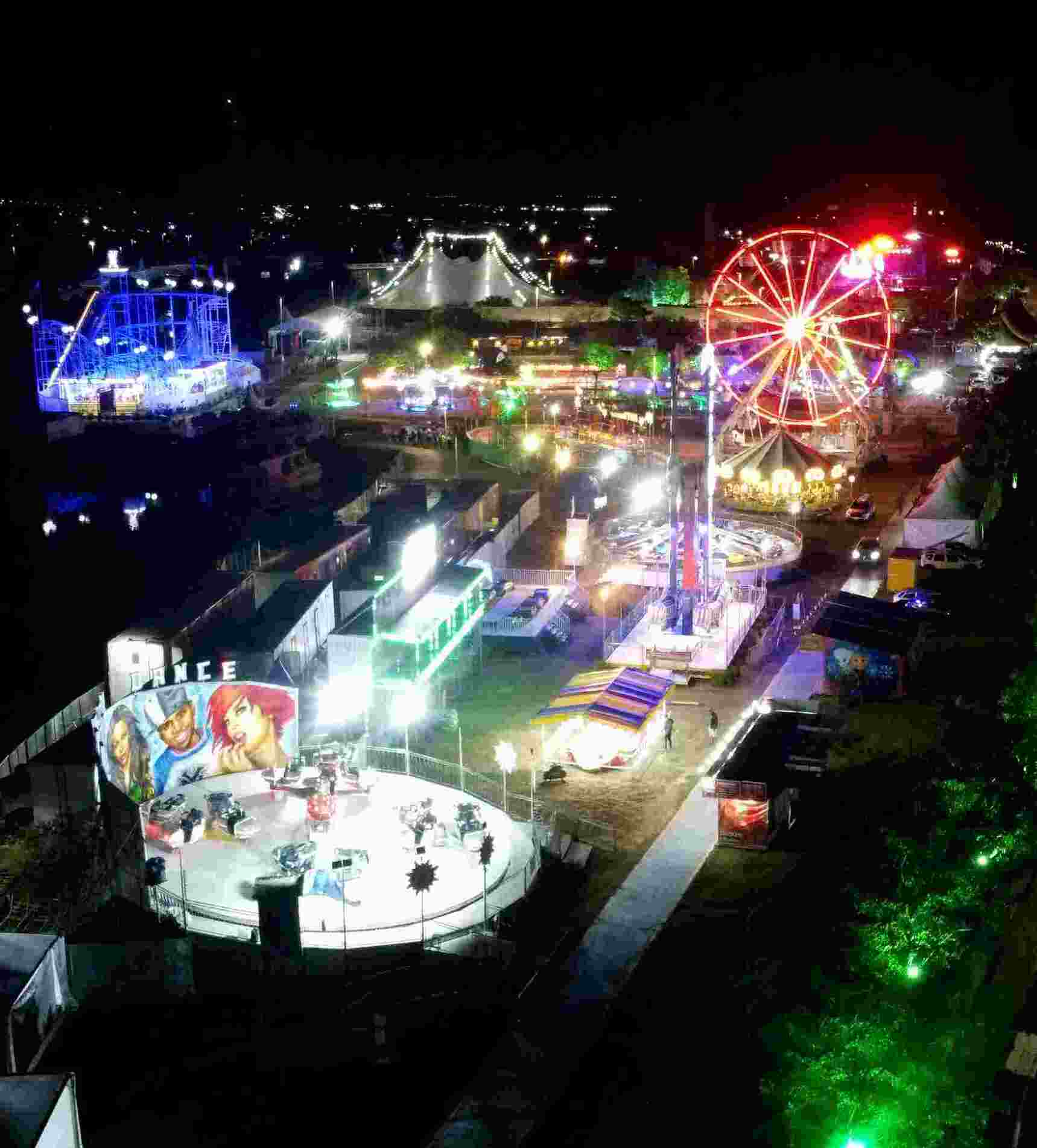 Espaço conta com infraestrutura para atender milhares de visitantes