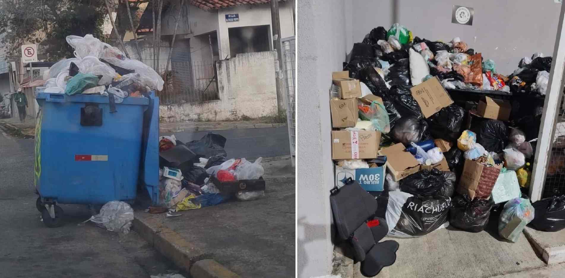 lixo ruas Votorantim