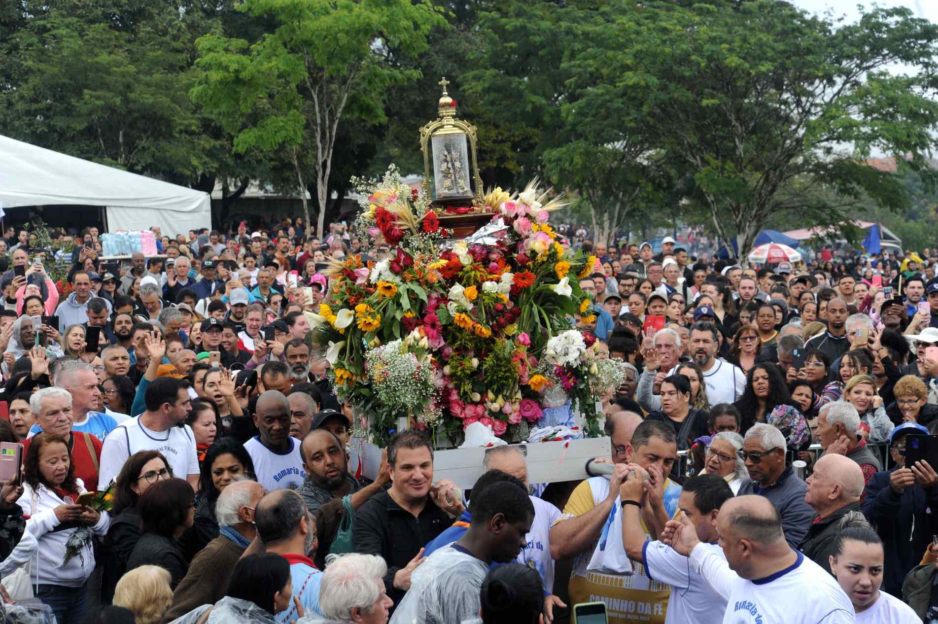 Romeiros seguirão pelas ruas de Sorocaba em tradicional procissão até o Santuário de Aparecidinha