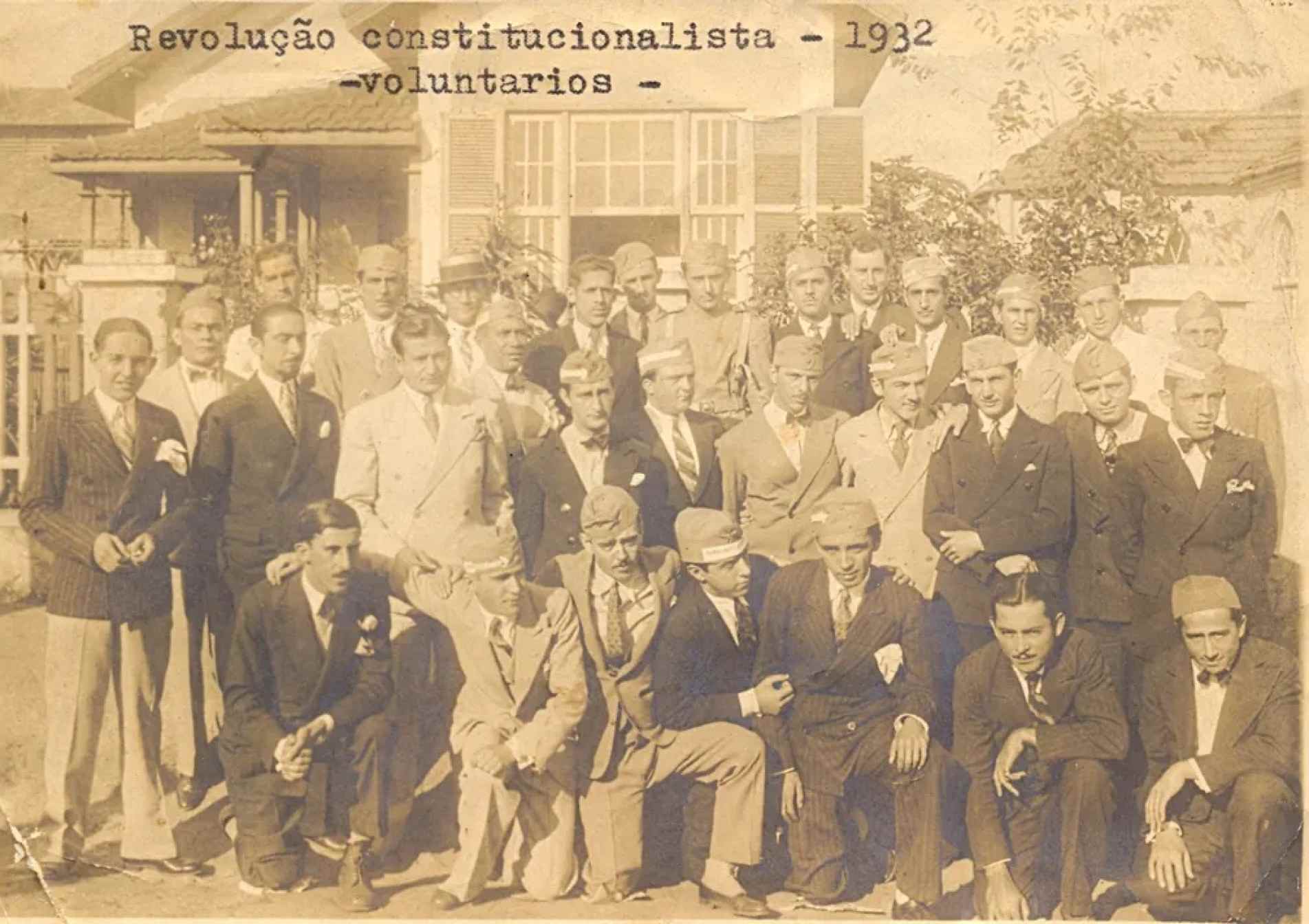 Voluntários do Batalhão Constitucionalista de Presidente Prudente (SP)