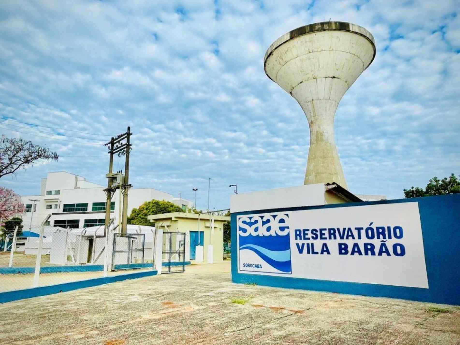 Reservatório atende moradores de bairros da zona oeste e zona norte de Sorocaba