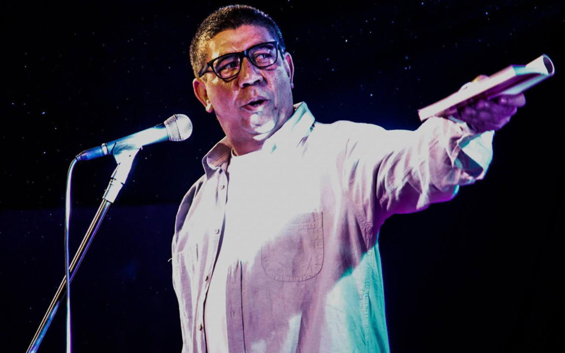 Sérgio Vaz conduz, no domingo, a vivência 