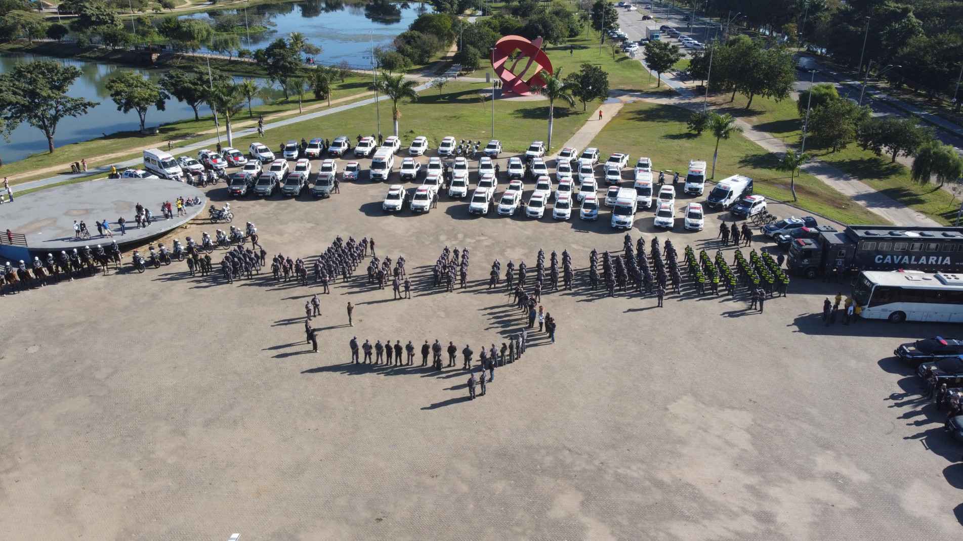 Ação mobiliza forças de segurança na área de 
atuação do CPI-7, que abrange 78 municípios