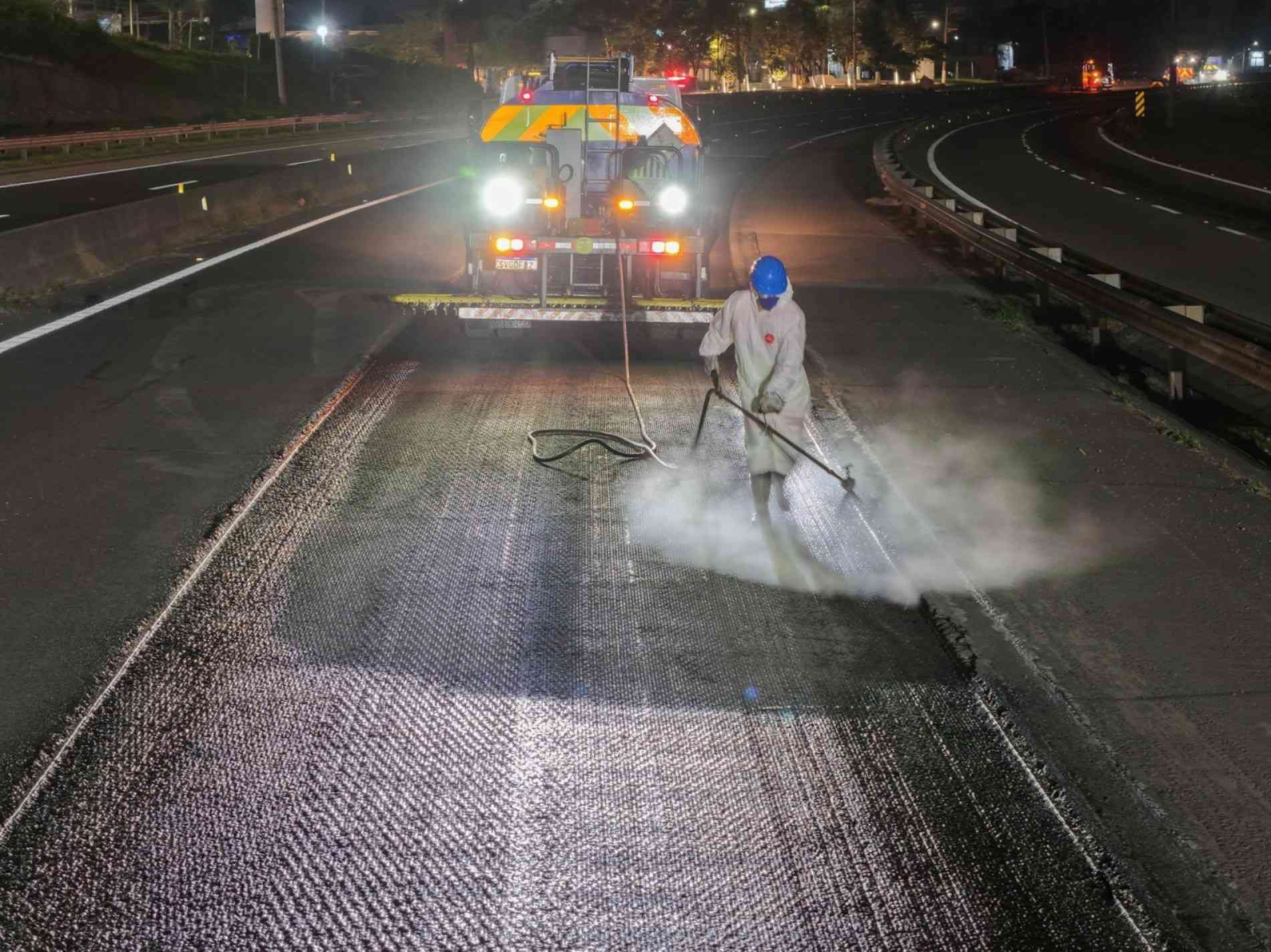 Obras na Rodovia Raposo Tavares