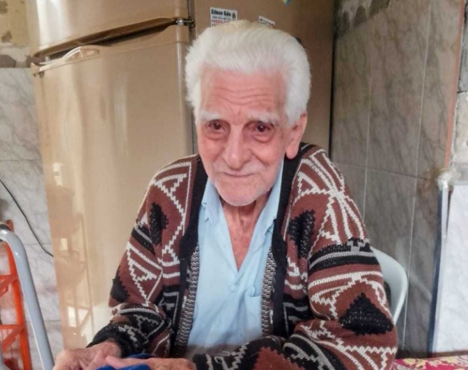 Francisco Pereira de Almeida, de 96 anos