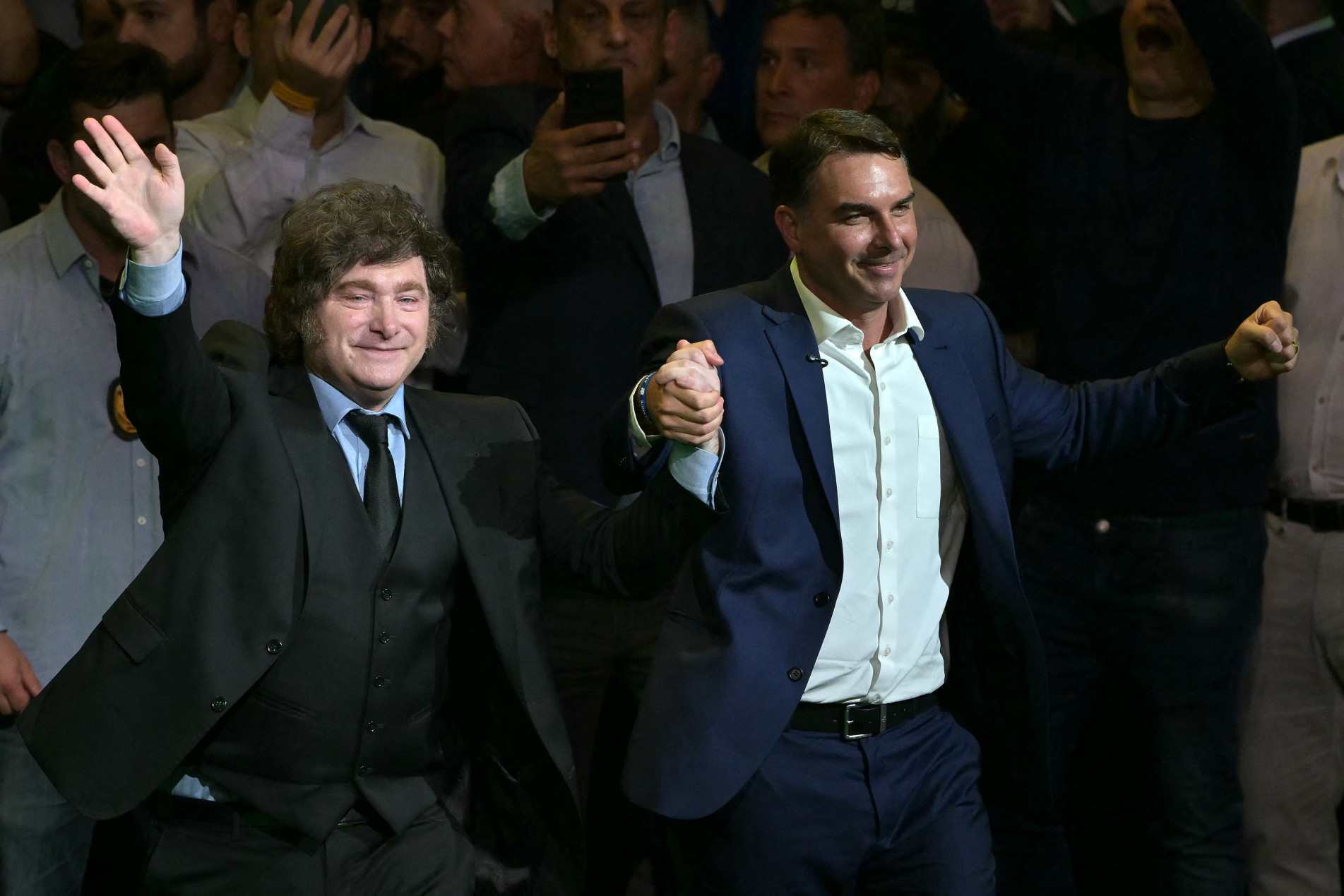 Presidente argentino participou do encontro partidário 