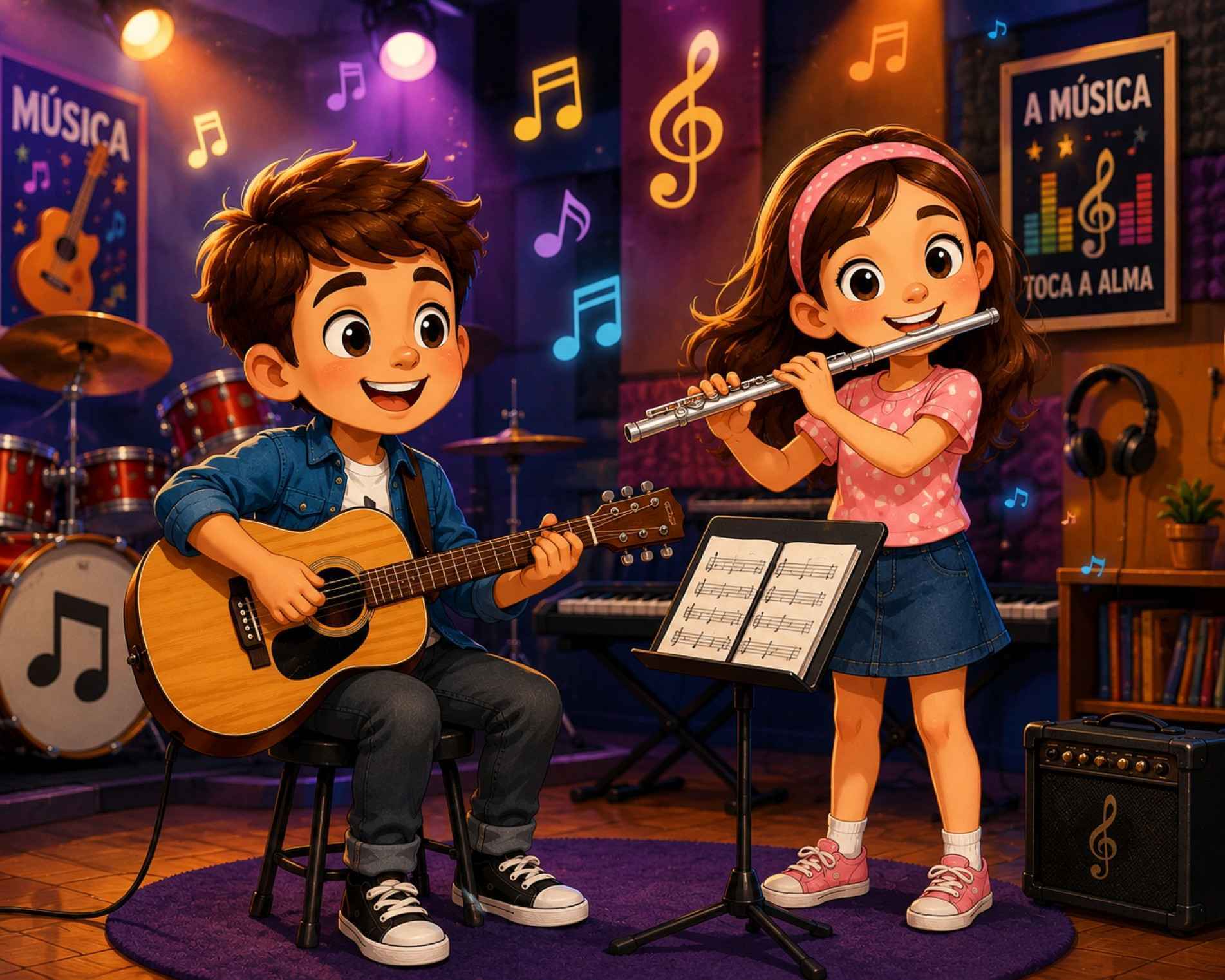 Com talento, dedicação e muita prática, os músicos transformam notas e ritmos em canções que emocionam