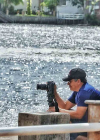 Rey dedica a maior parte do tempo &agrave; fotografia - Acervo pessoal