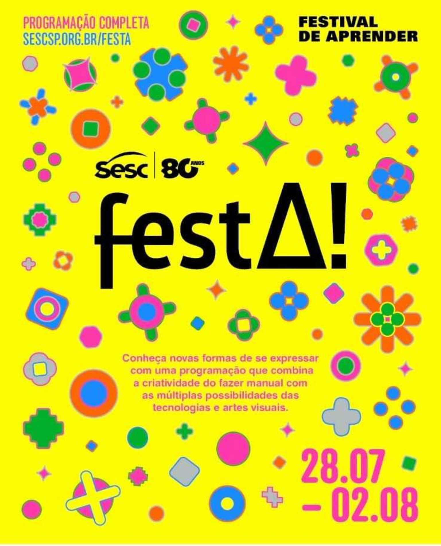 Essa será a 9° edição do FestA!