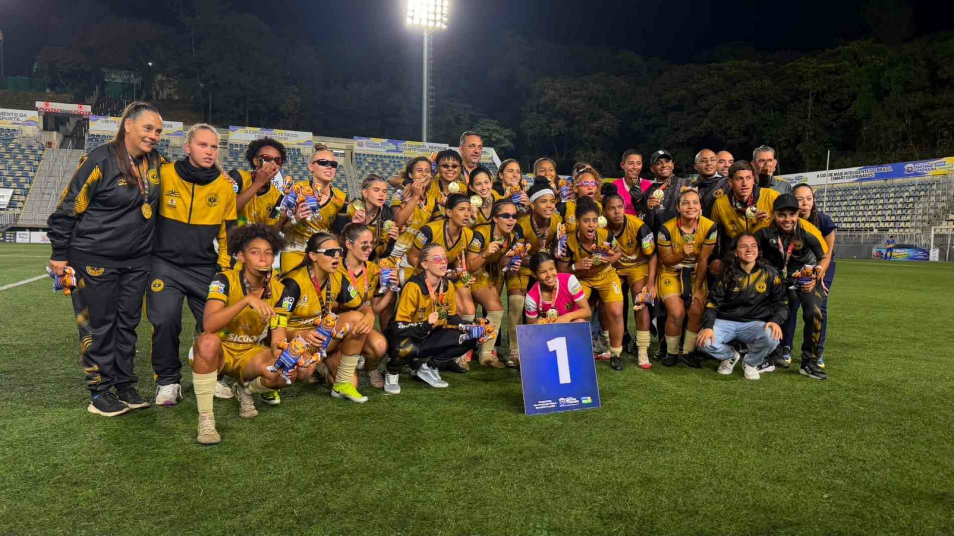 Diversas modalidades serão premiadas durante o convívio mensal, entre elas o futebol feminino