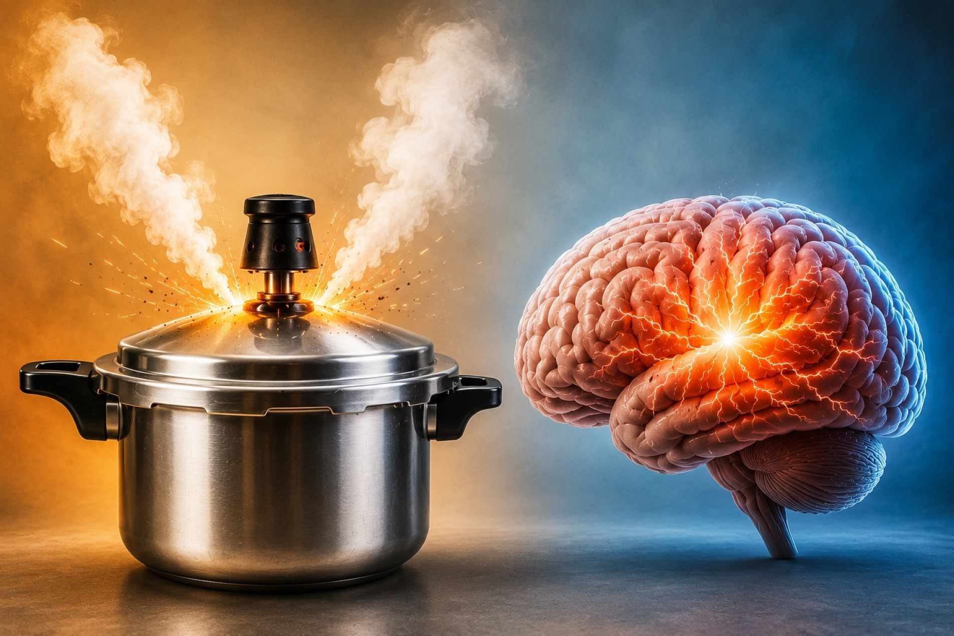 Panela de pressão emocional