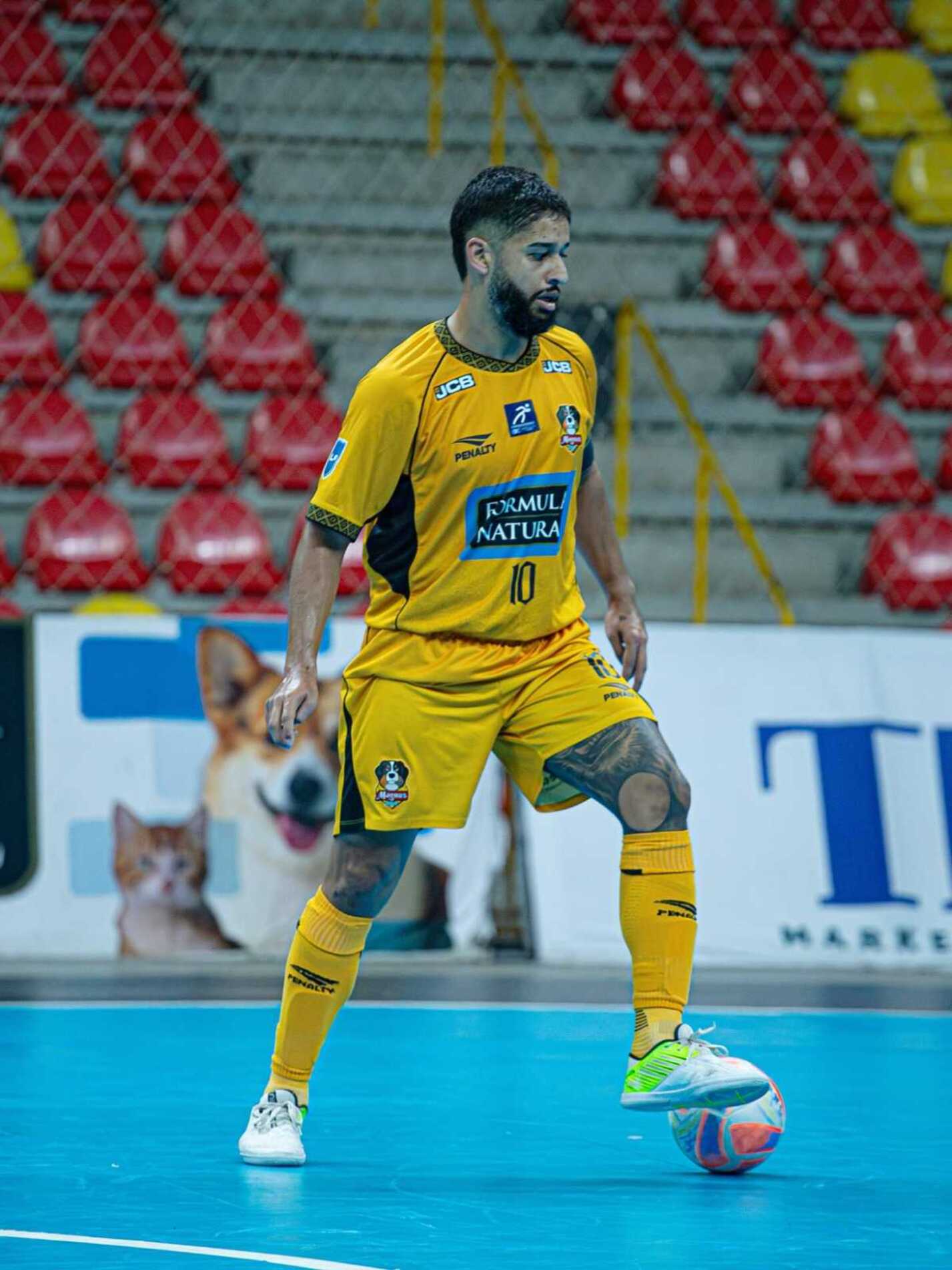 Leando Lino, Camisa 10 e novo capitão do Magnus Futsal 