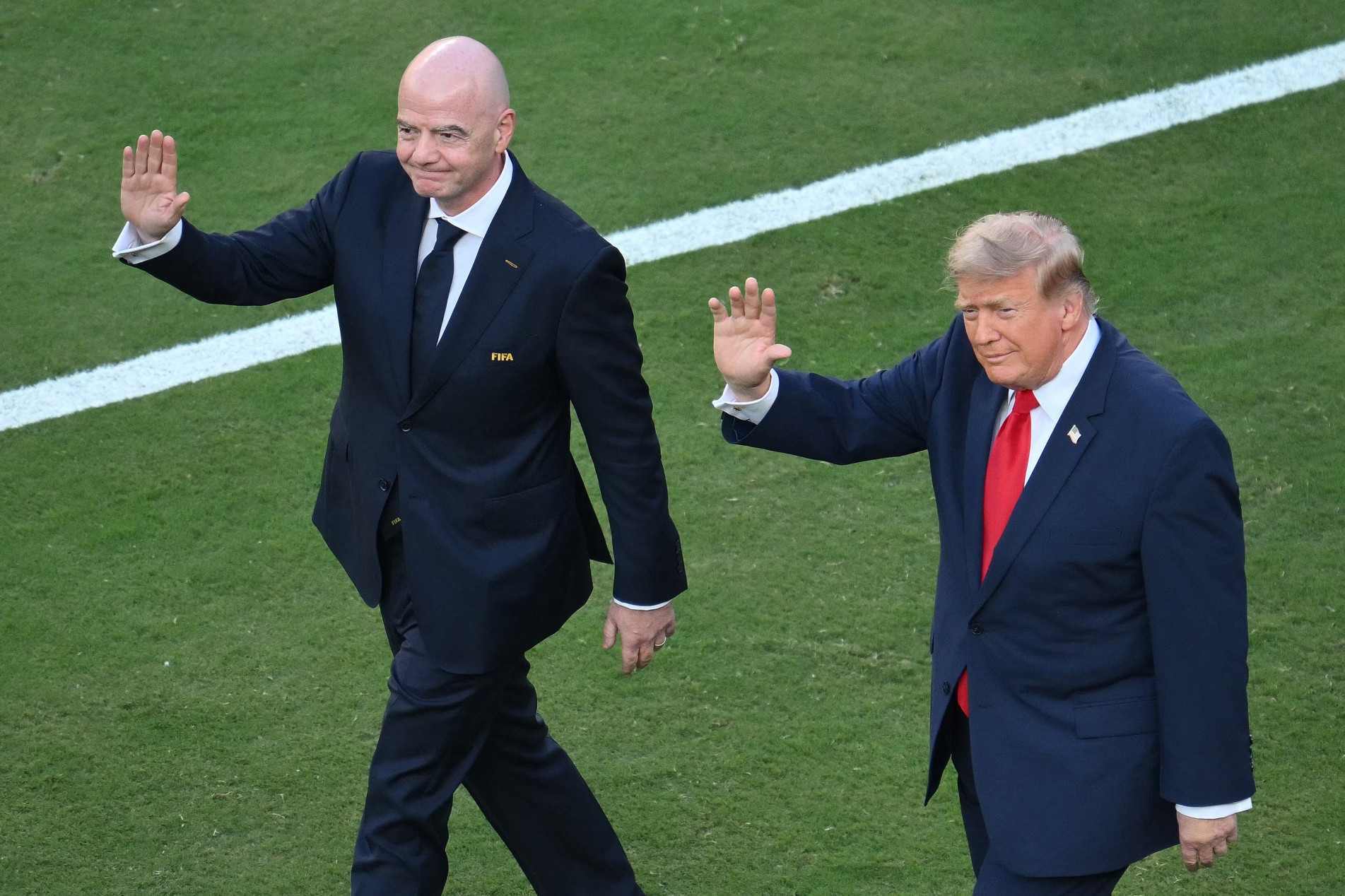 Infantino e Trump