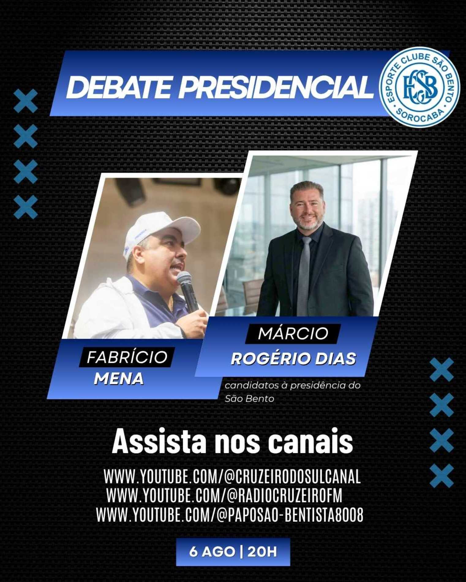 Transmissão será ao vivo no YouTube do jornal Cruzeiro do Sul