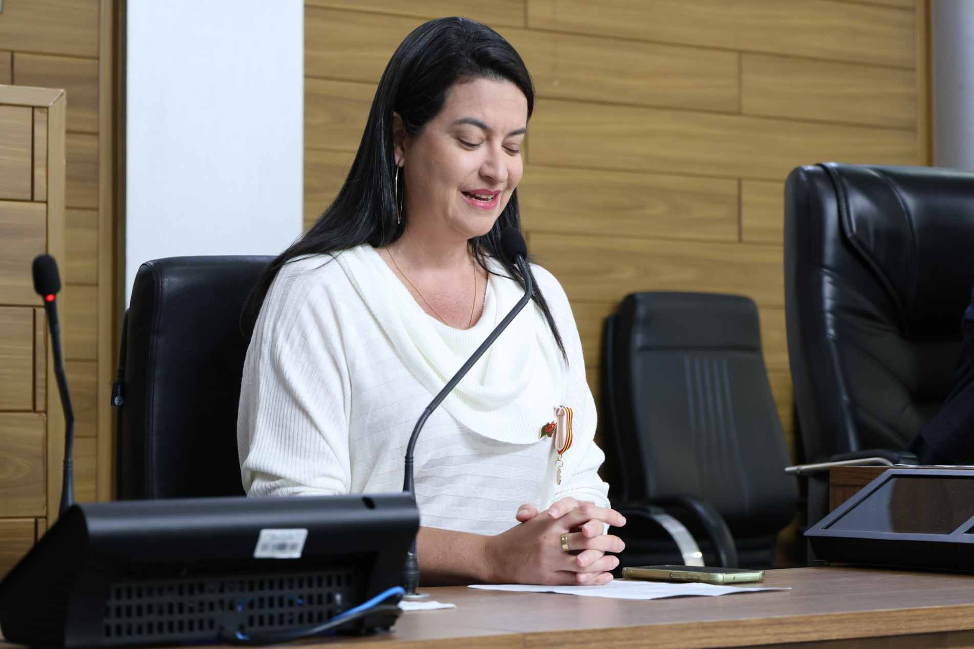 Professora Ana Paula Ribas, 
diretora da Etec 