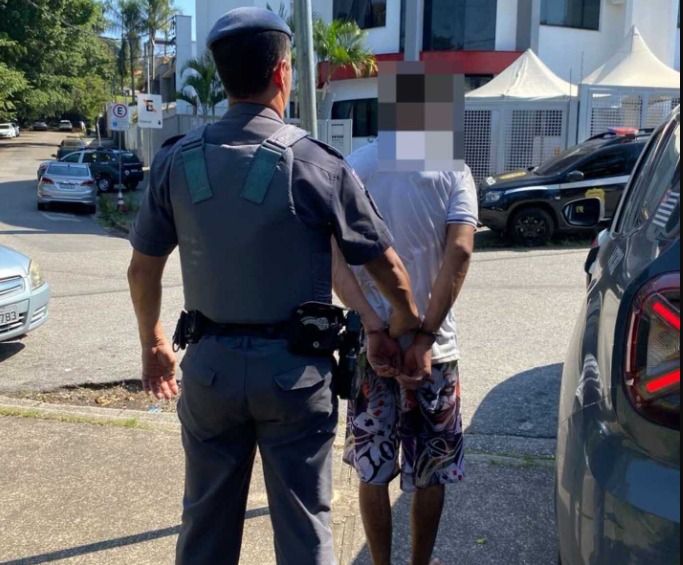 Além de agredir a mulher, homem também foi agressivo com os policiais do 7º BPM/I