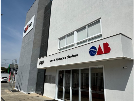 Sede da OAB fica na rua Vinte e Oito de Outubro, 840