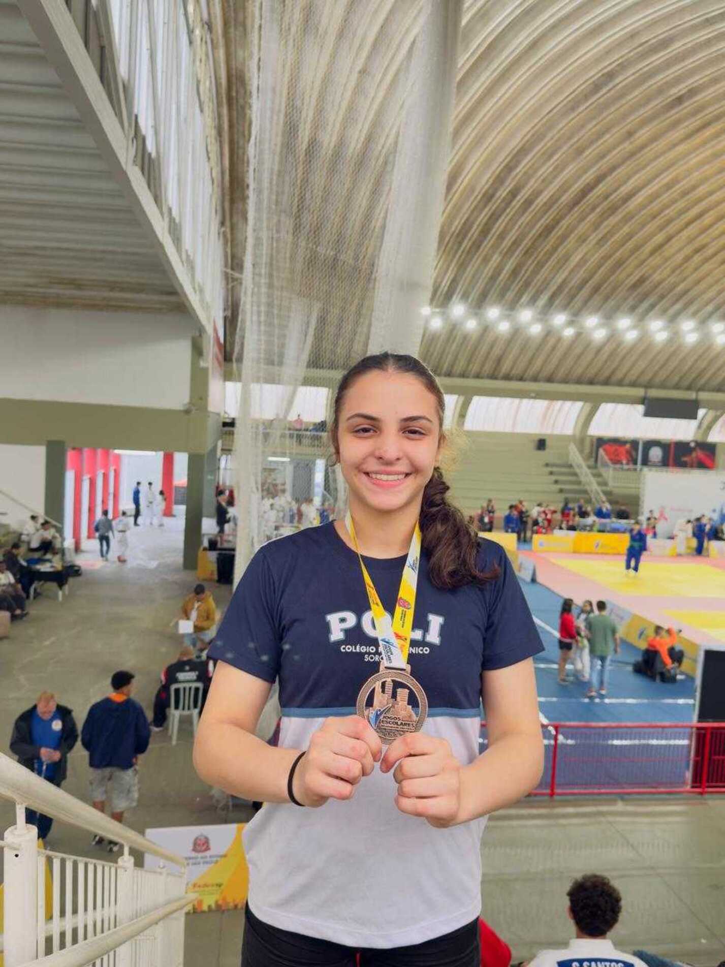 Emanuelle pratica judô há cerca de cinco a seis anos e já acumula resultados expressivos