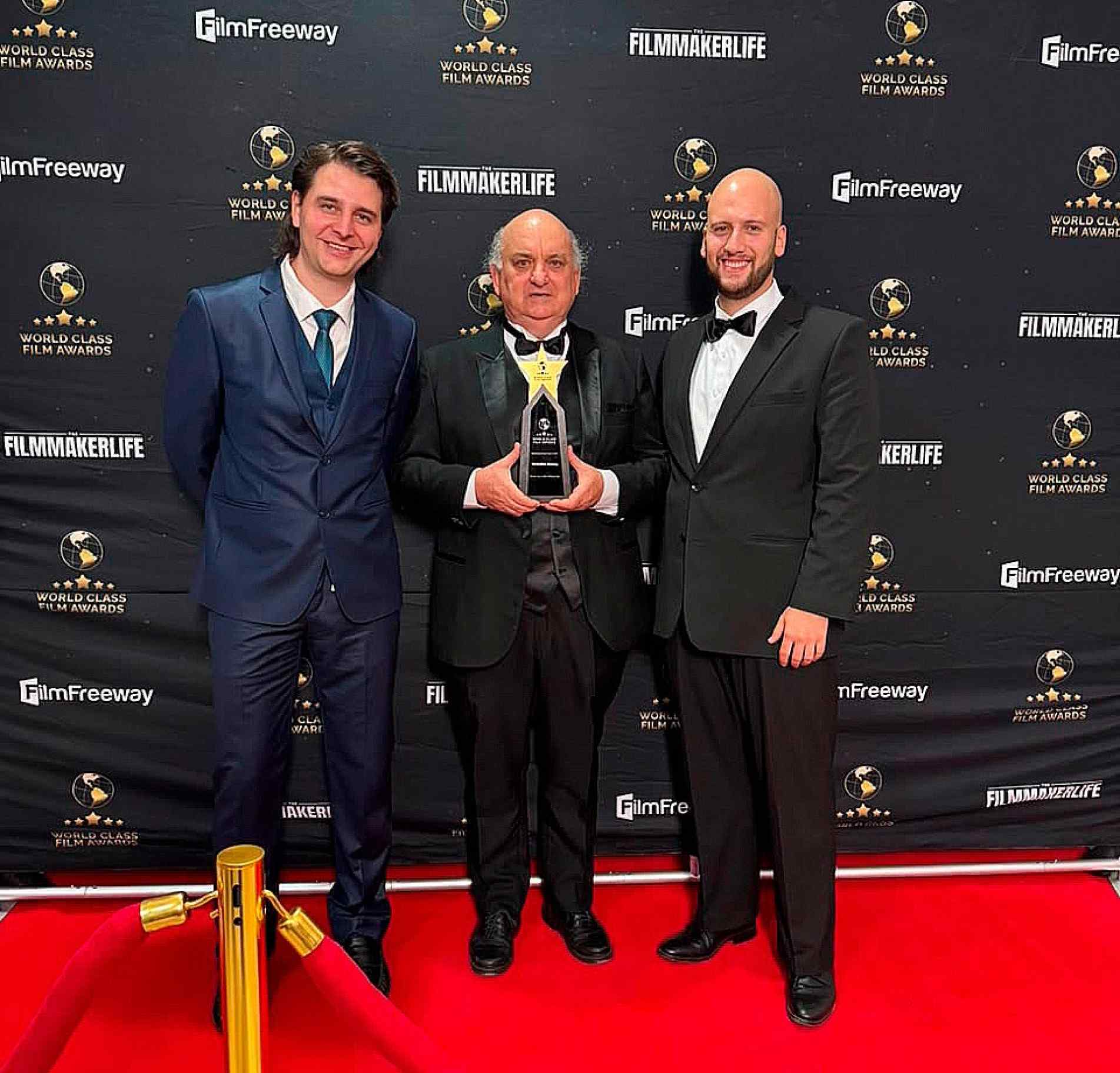 Vicentini Gomez foi reconhecido no World Class Film Awards 