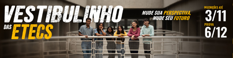 A prova será em 6 de dezembro.