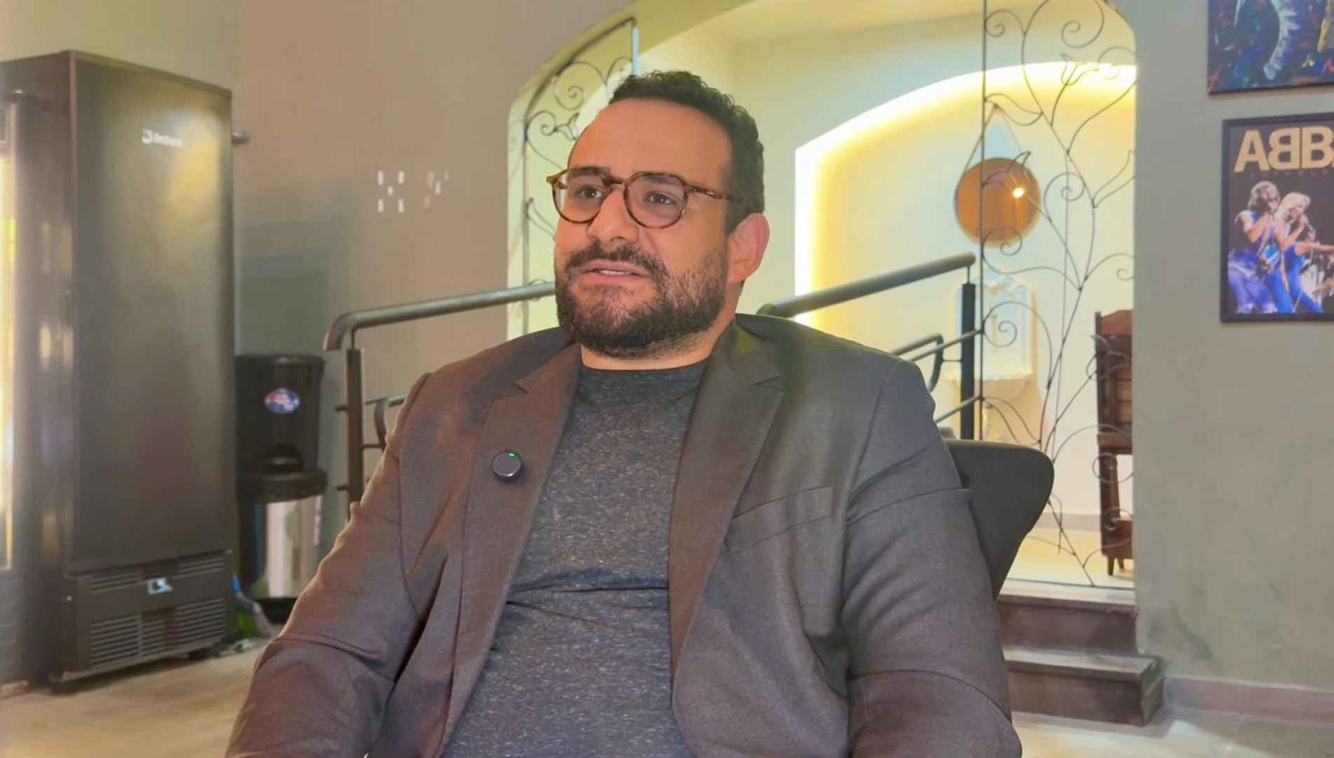 Advogado e ator Felipe José Barbosa é fundador da Esca que hoje está em um pequeno imóvel da rua Mestro Carlos Gomes