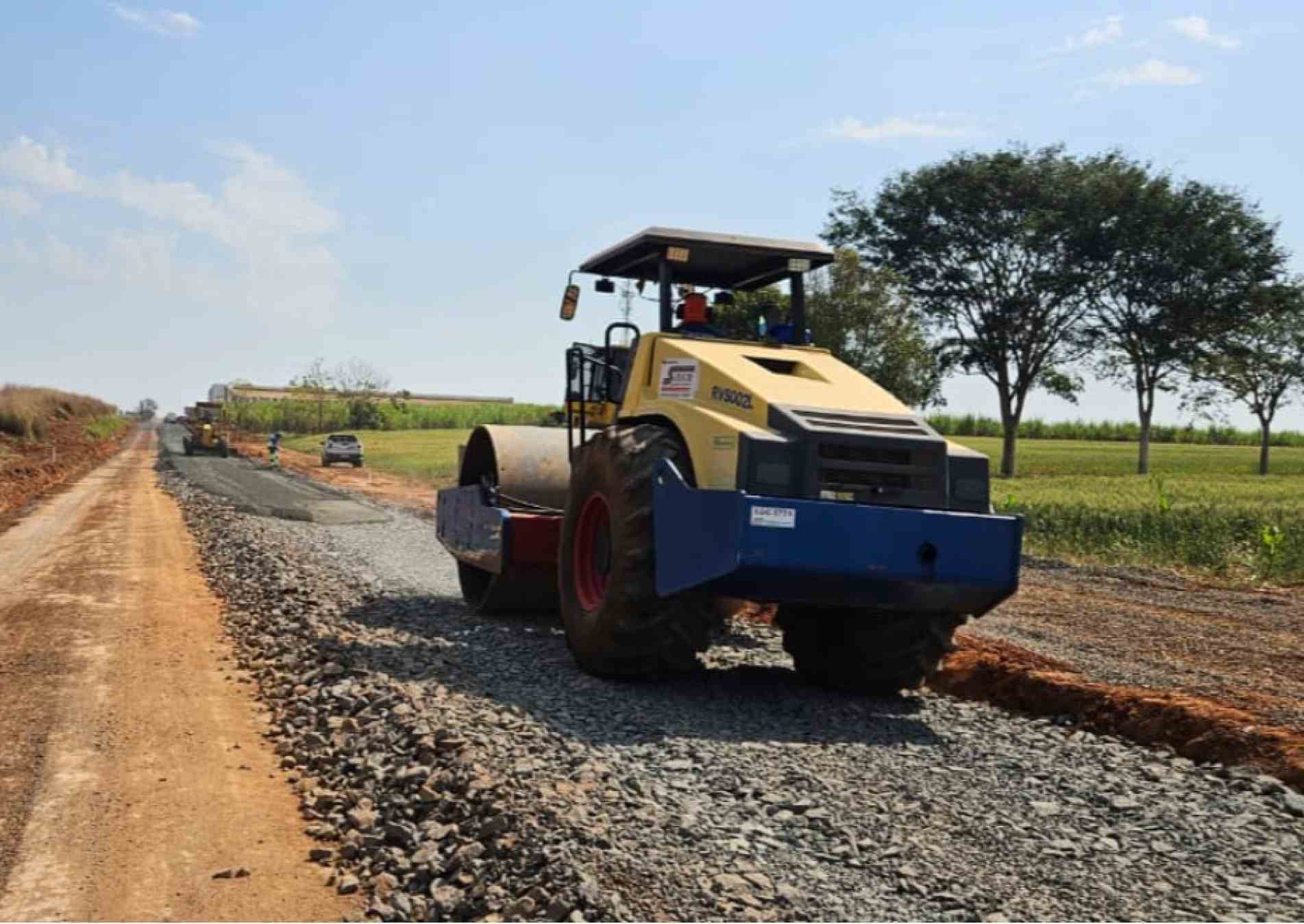Cesário Lange terá 5,2km de estrada pavimentados pelo Estado
