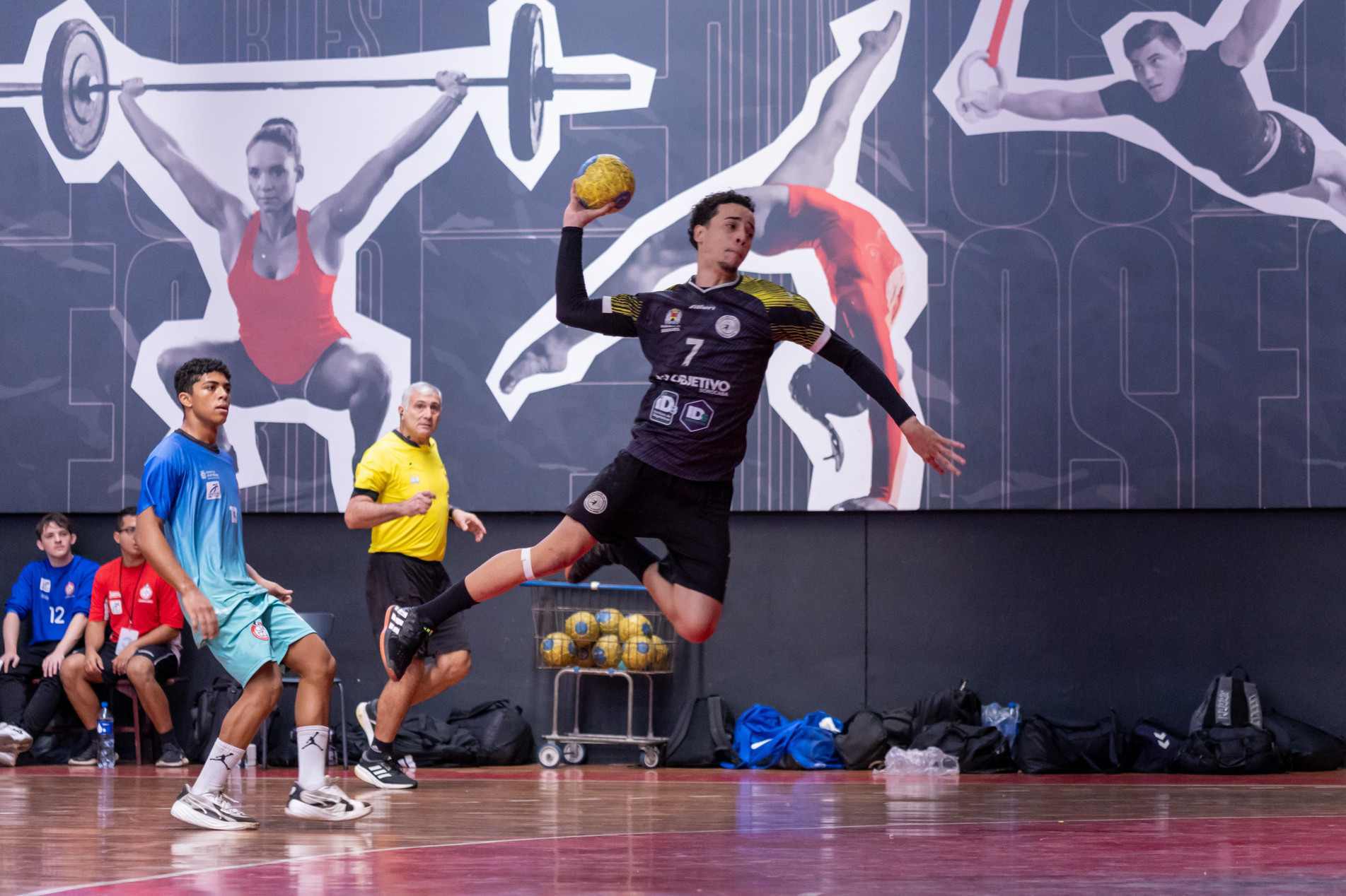 Equipe obteve boa vantagem no 1º tempo