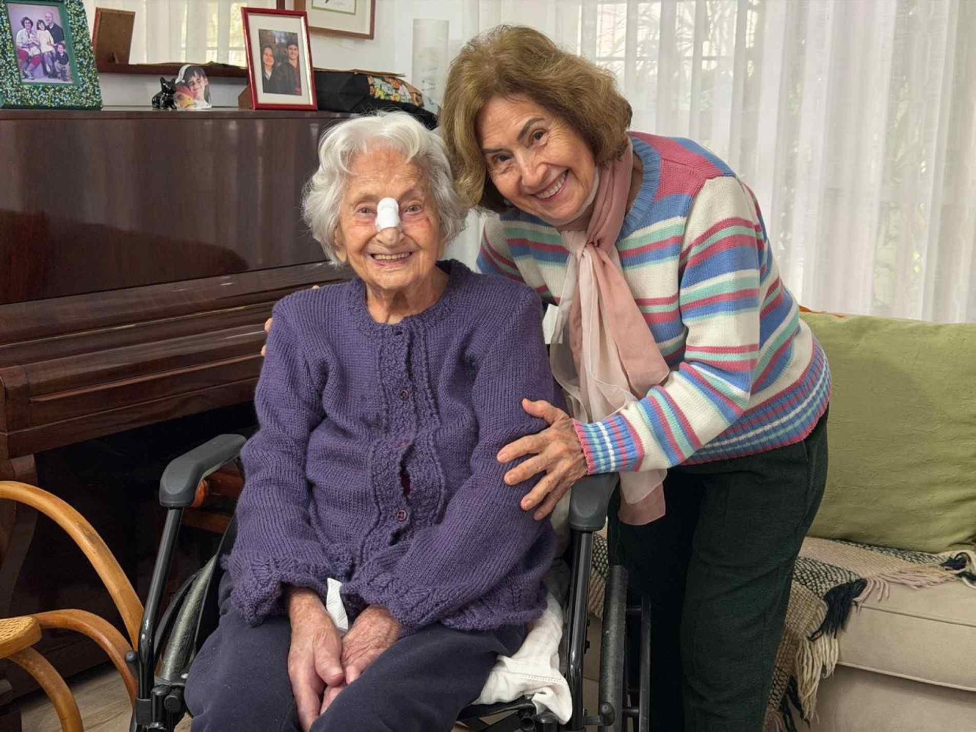 Elvira Casonato completa 109 anos 