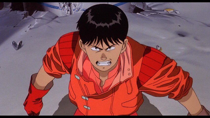 Kaneda, personagem de Akira, animação que ajudou 
a popularizar temas complexos para o público adulto