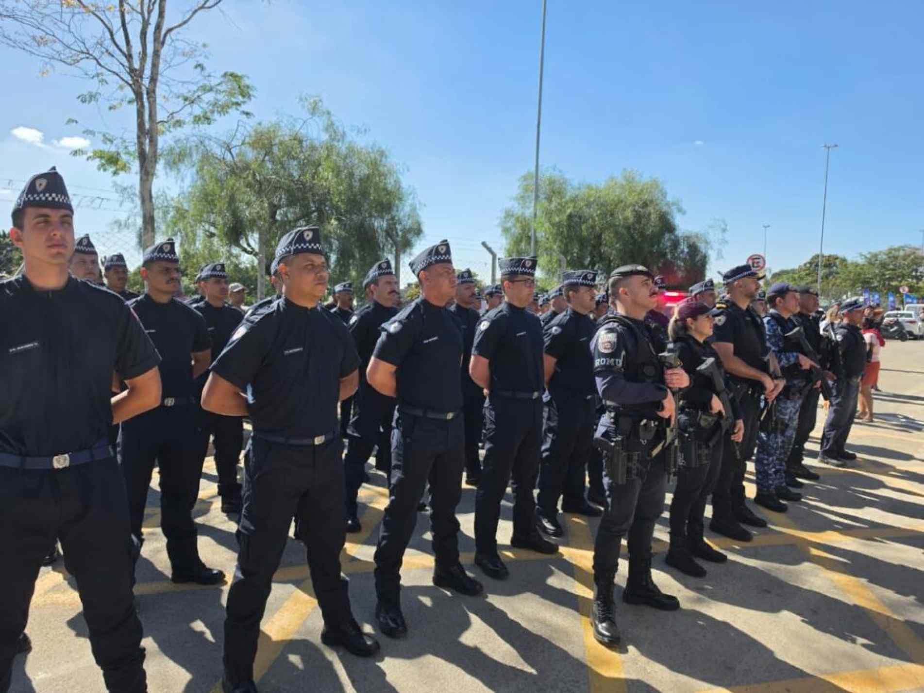 Até o momento, 288 vagas foram preenchidas para reforçar o efetivo da GCM