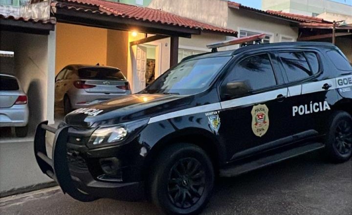 O alvo do mandado foi localizado no endereço indicado pela Justiça