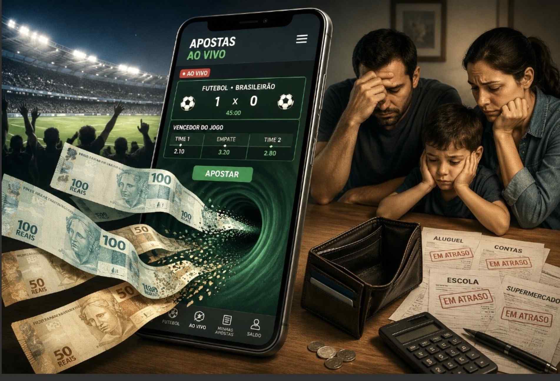 Bets destróem família