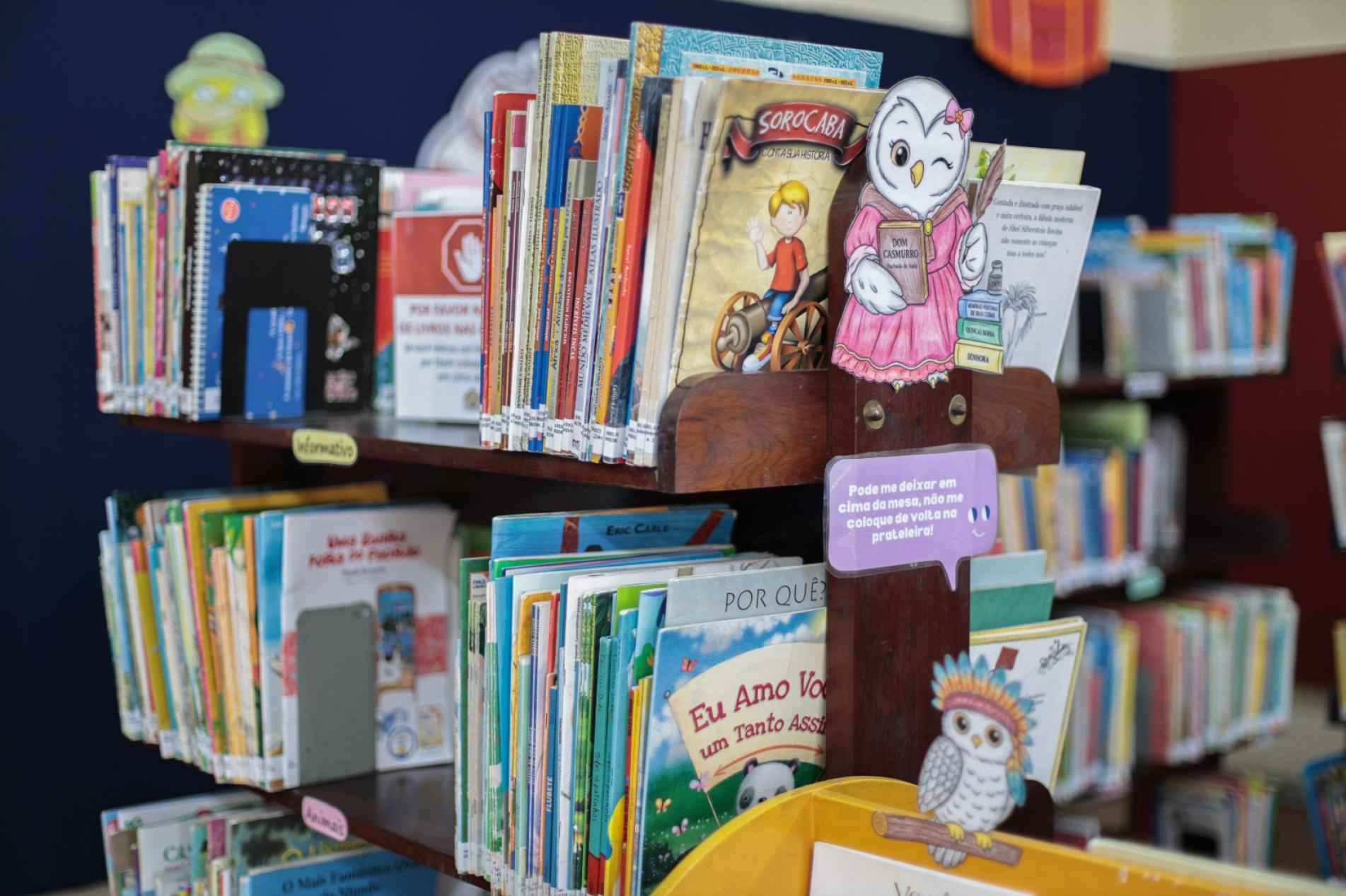 Prédios abrigam cerca de 62 mil livros físicos