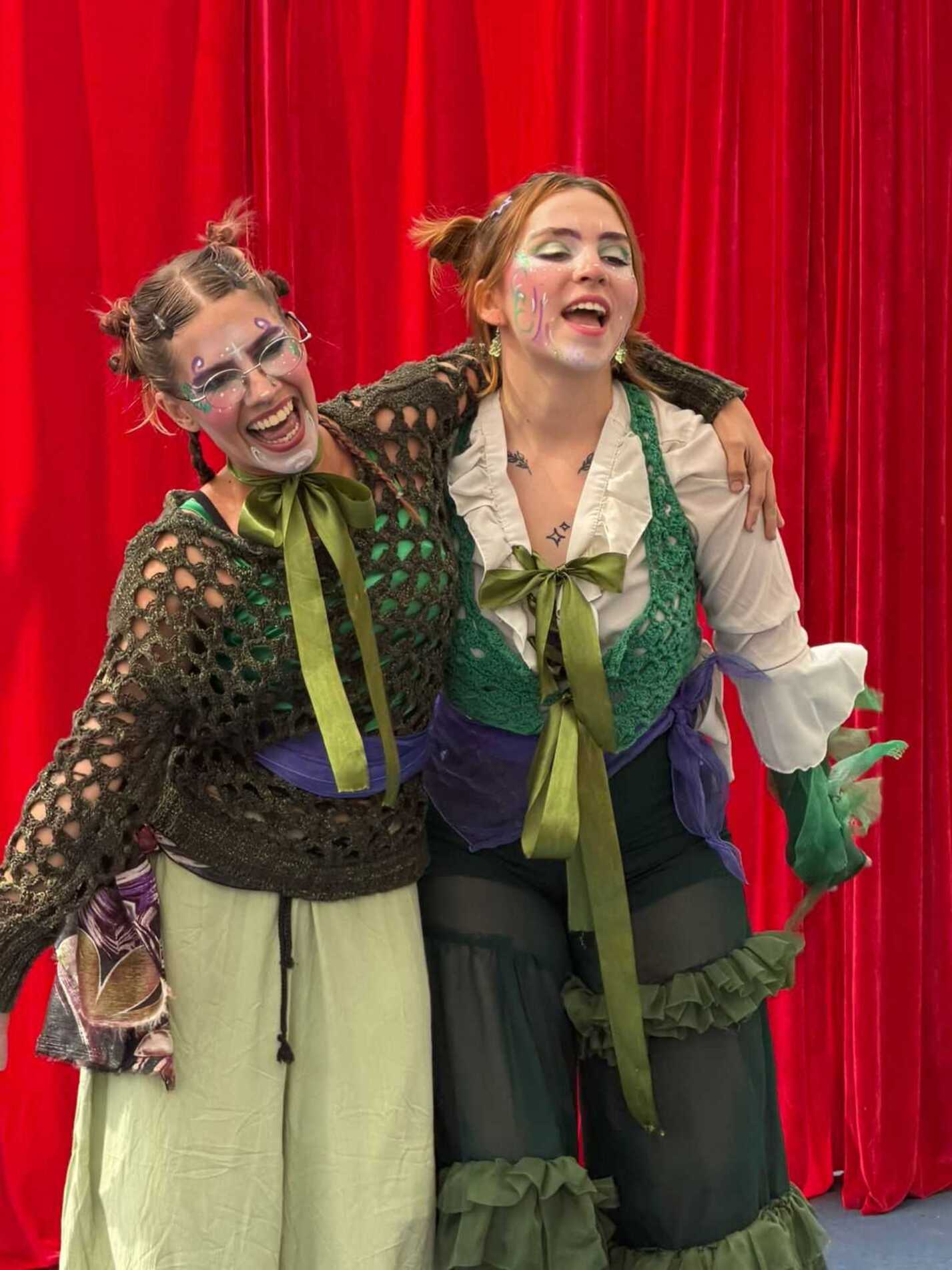Apresentação contou com a apresentação teatral 