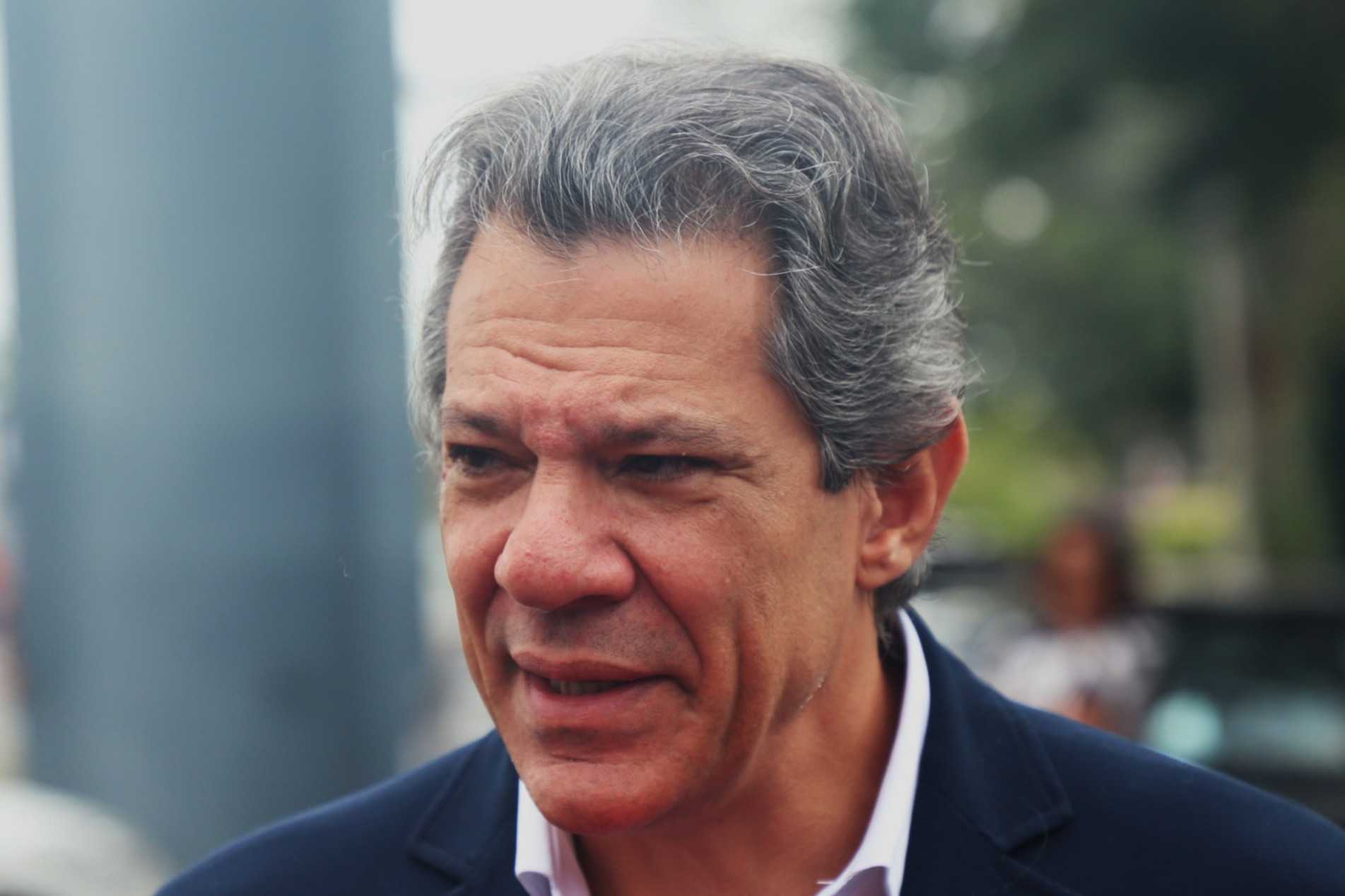 Candidato a governador de São Paulo, Fernando Haddad (PT)