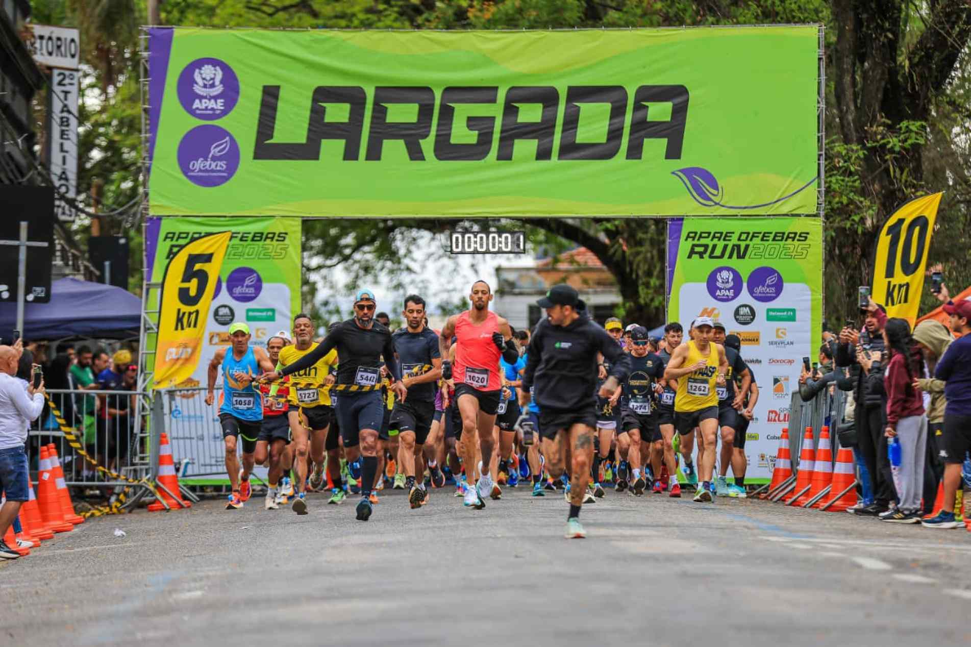 Provas de corrida terão percursos de 5 km e 10 km