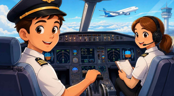 Piloto de avião: uma profissão nas alturas!