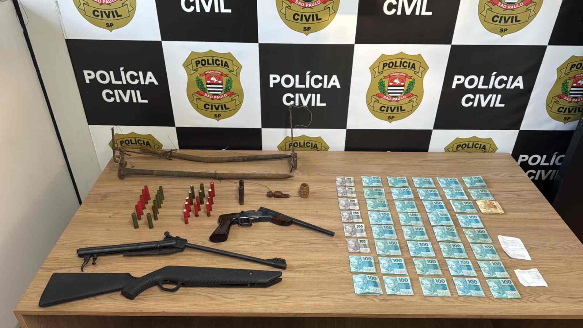 Operação contou com a atuação integrada da Dise de Itapetininga e da Força Tática do 22º BPM/I