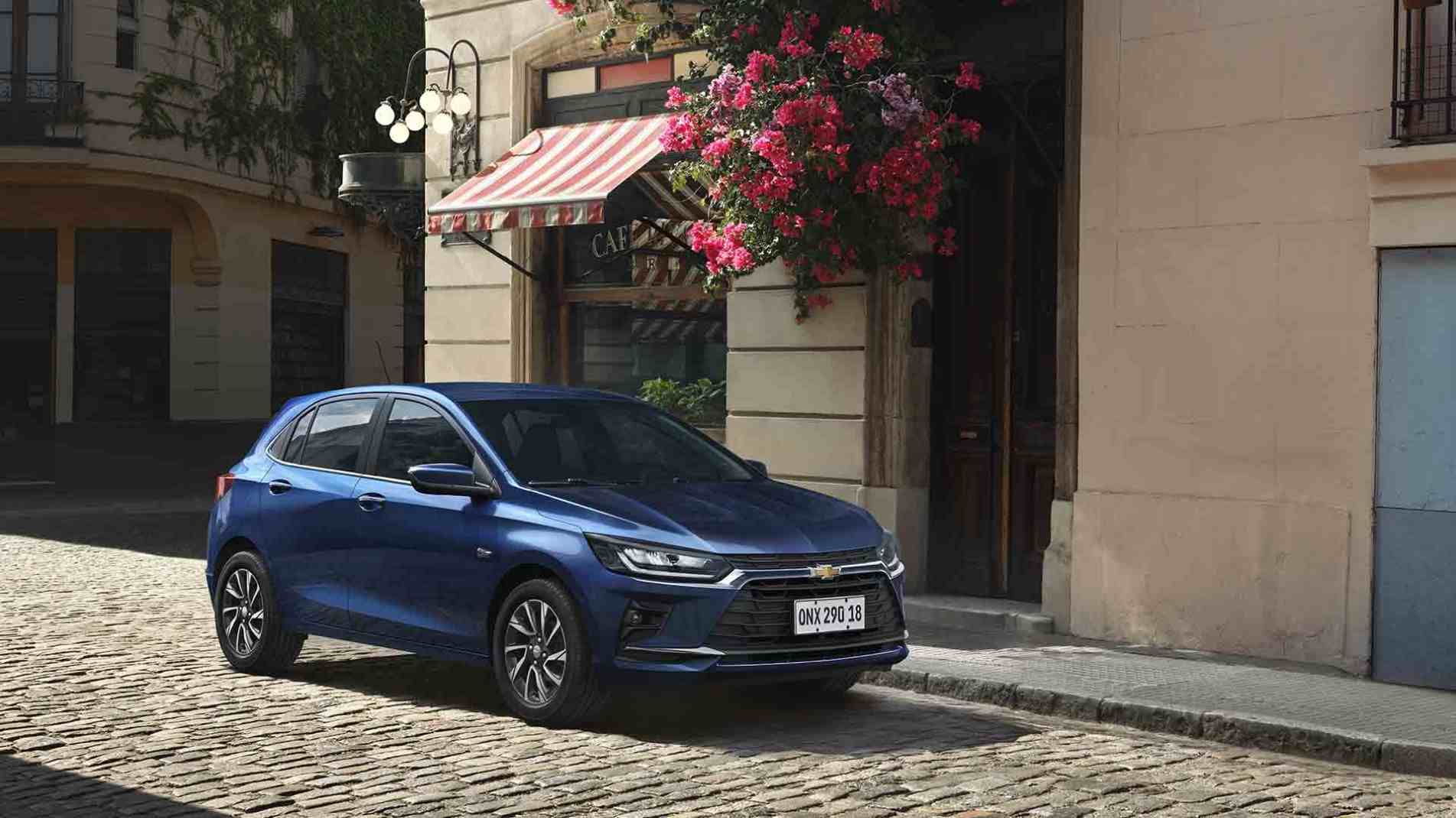 Onix 2026 (Hatch e Plus) é o lançamento mais recente 
da marca