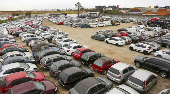 Detran-SP leiloa 570 veículos na região de Sorocaba