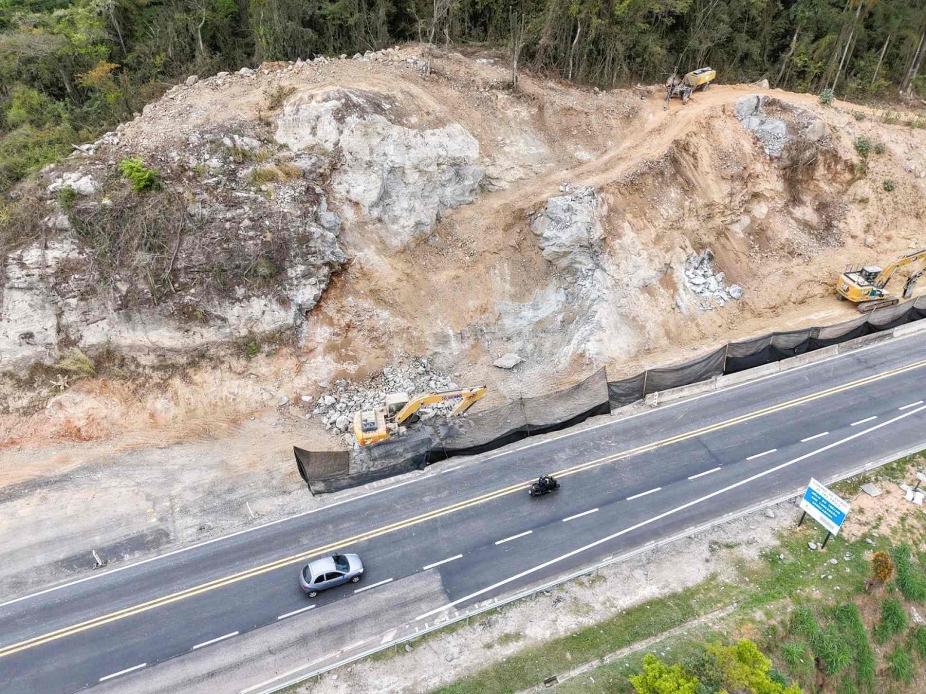 Obras de duplicação da Rodovia Lívio Tagliassachi já ultrapassam 90% de conclusão