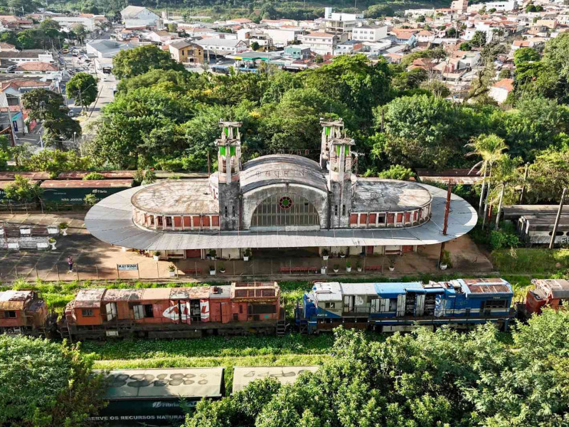 Estação Ferroviária de Mairinque fecha para restauração histórica que durará 12 meses