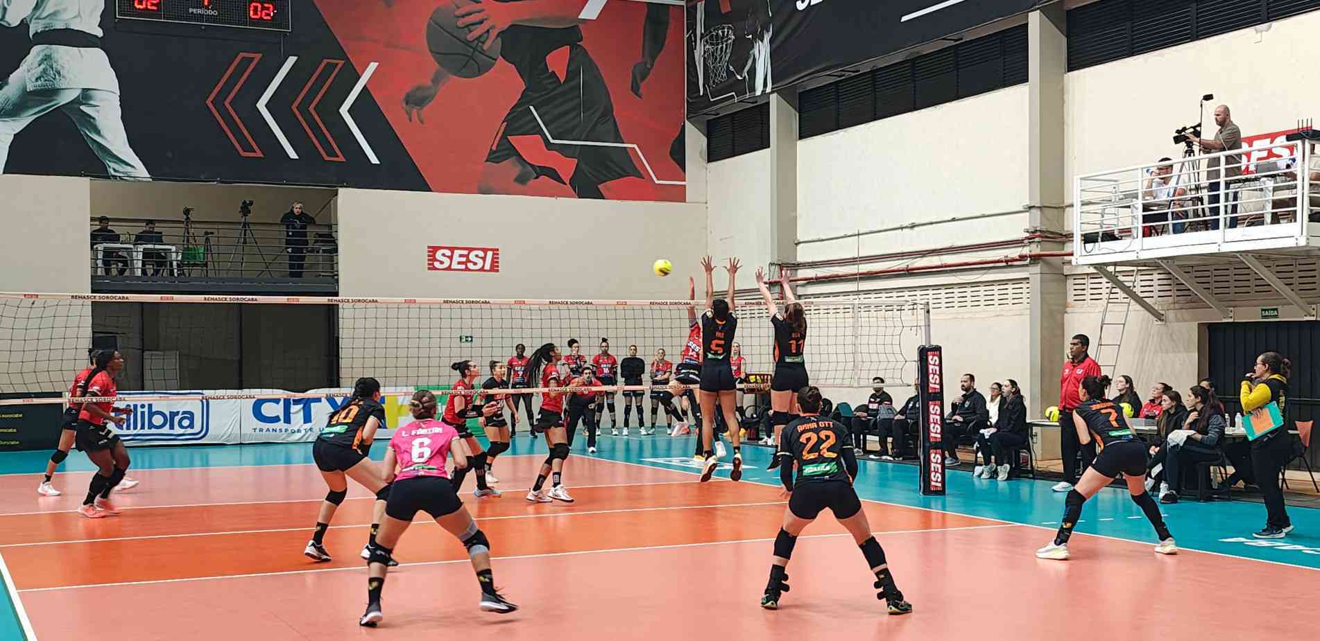Time sorocabano conseguiu equilibrar momentos da partida e voltou a vencer um set no estadual
