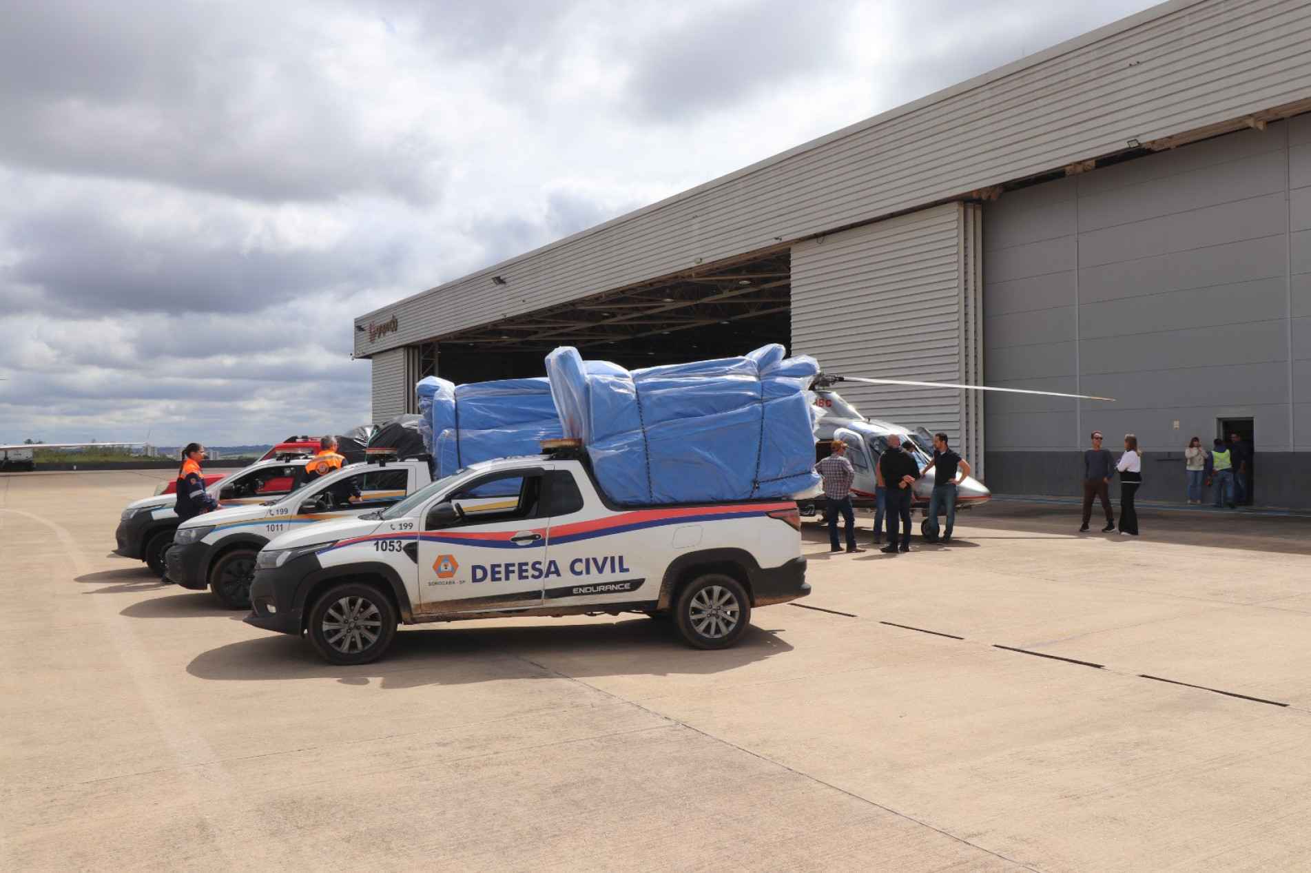 Veículos deixaram Sorocaba na manhã desta terça-feira 