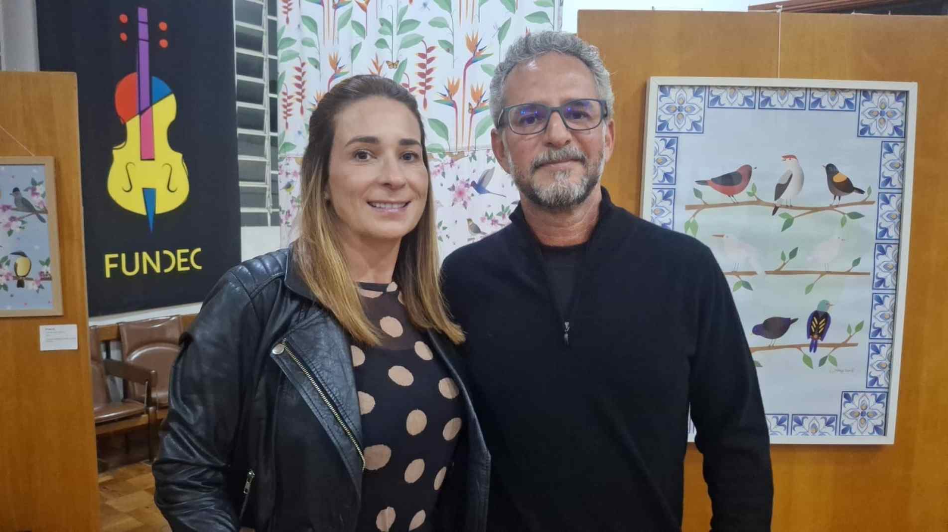 Polyana Andrade e Paulinho de Souza