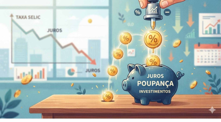 Juros caem em conta-gotas
