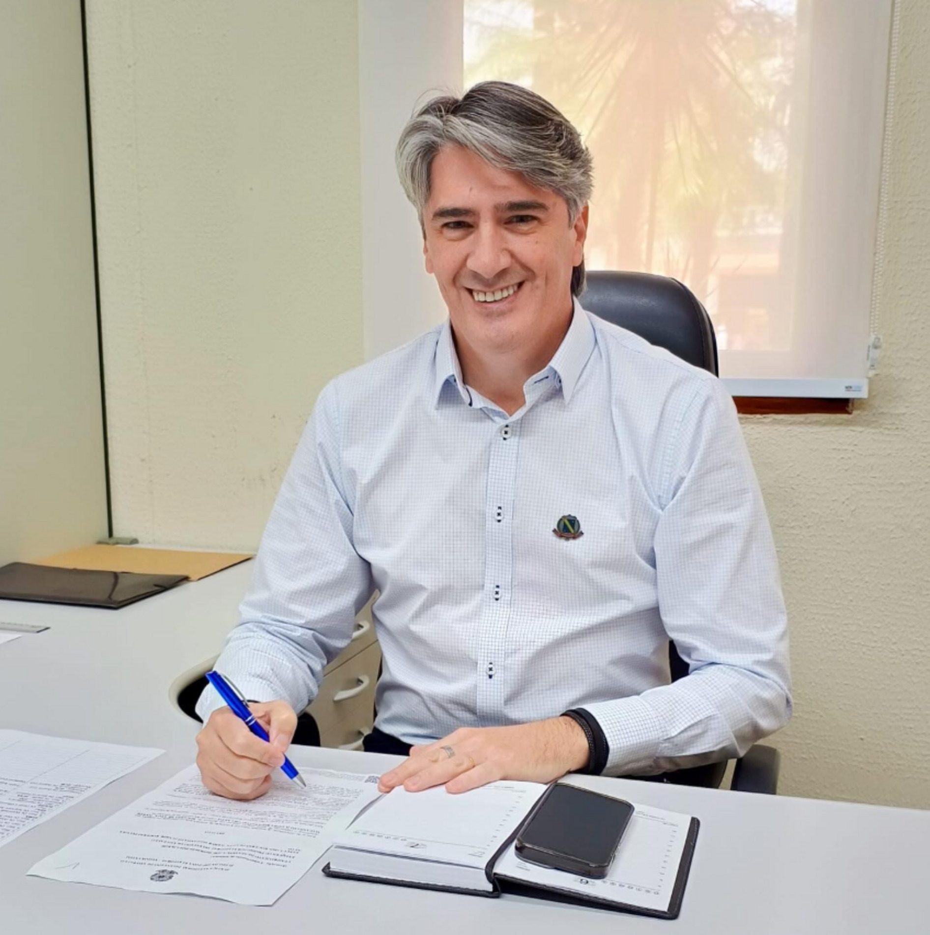 Natural de Votorantim, Rogério Pécora Neto, do Democracia Cristã (DC), foi eleito vice-prefeito na chapa encabeçada por Weber Manga nas eleições de 2024