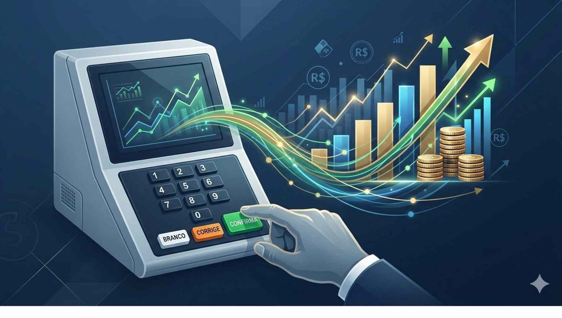 A associação entre a economia e o voto